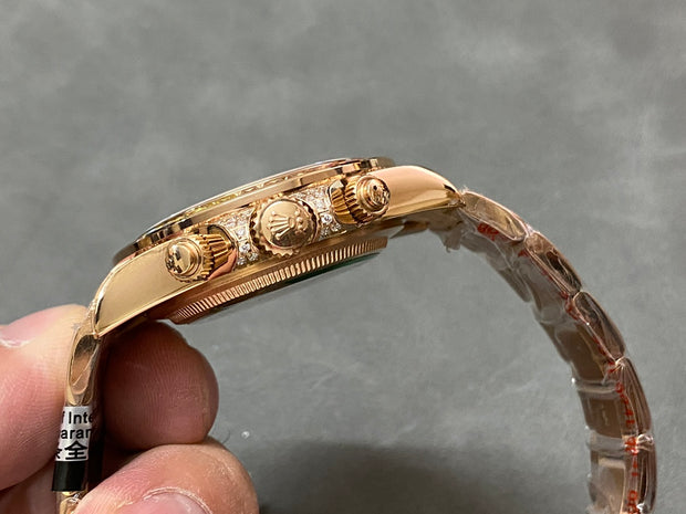 Daytona Chronograph Rainbow Rose Gold