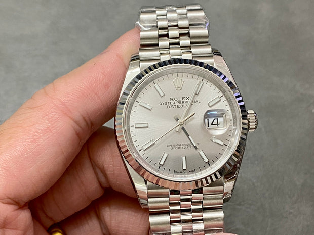 3235 Datejust 36mm Silver