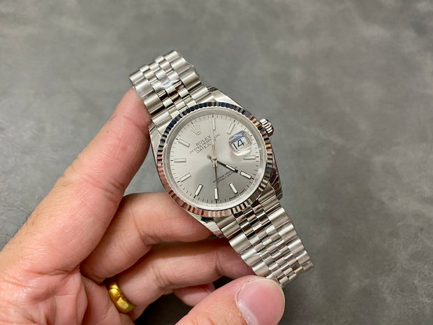 3235 Datejust 36mm Silver