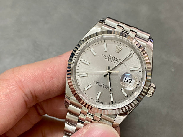 3235 Datejust 36mm Silver