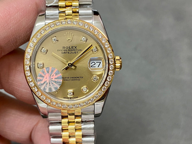 Women's Oyster Datejust Gold