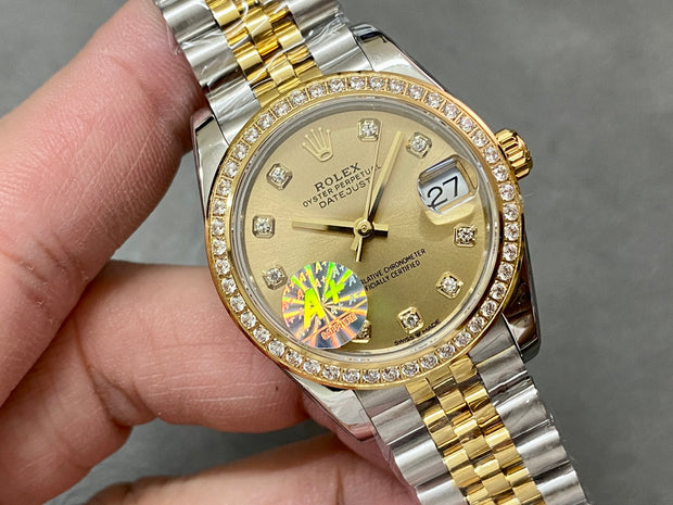 Women's Oyster Datejust Gold