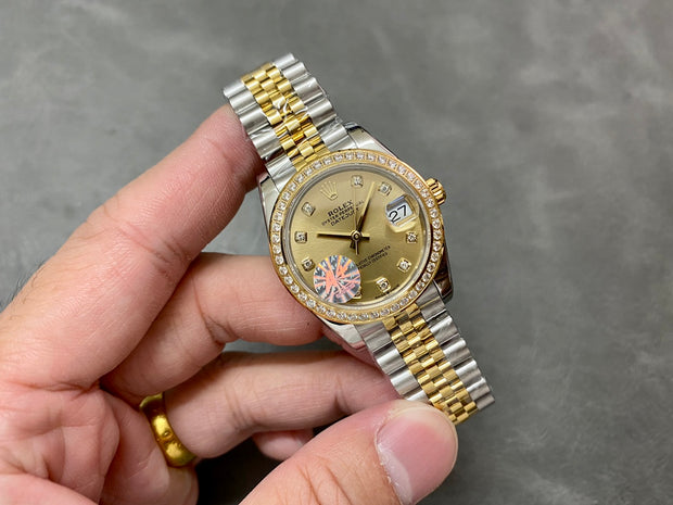 Women's Oyster Datejust Gold