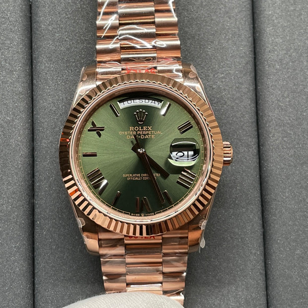 Oyster Perpetual Roman Dial Rose Gold