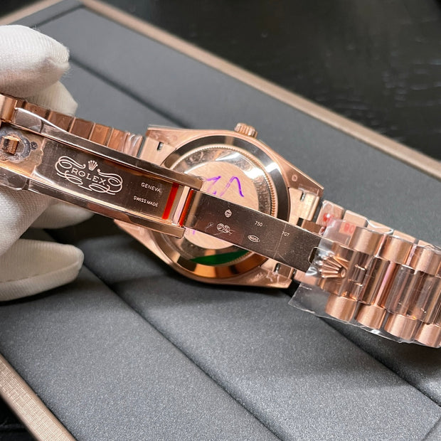 Oyster Perpetual Roman Dial Rose Gold