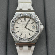 Women's Royal Oak White 37mm