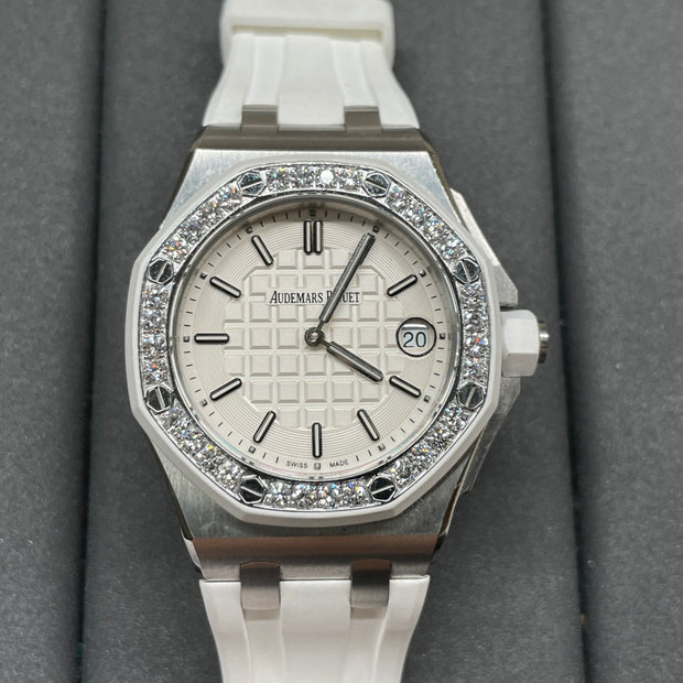 Women's Royal Oak White 37mm